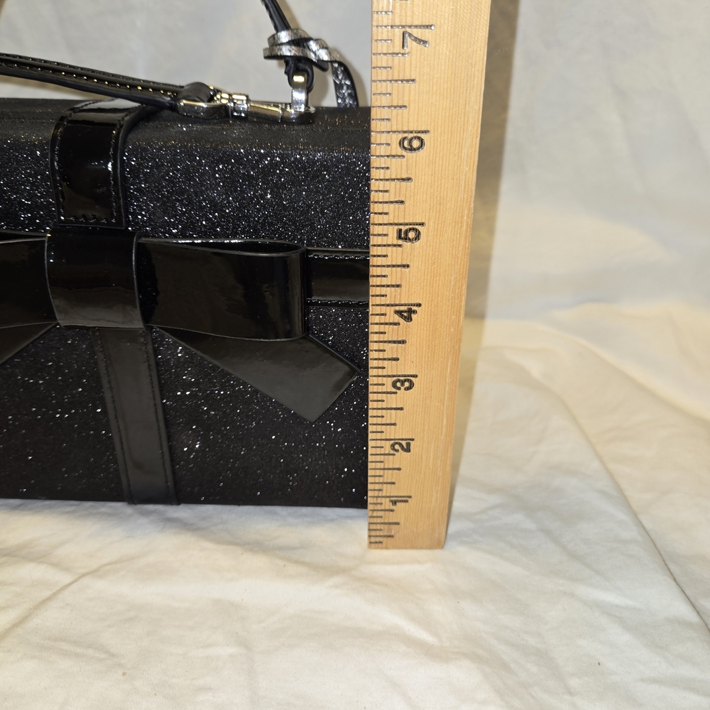 Kate Spade Black Glitter Handbag - Picture 8 of 10